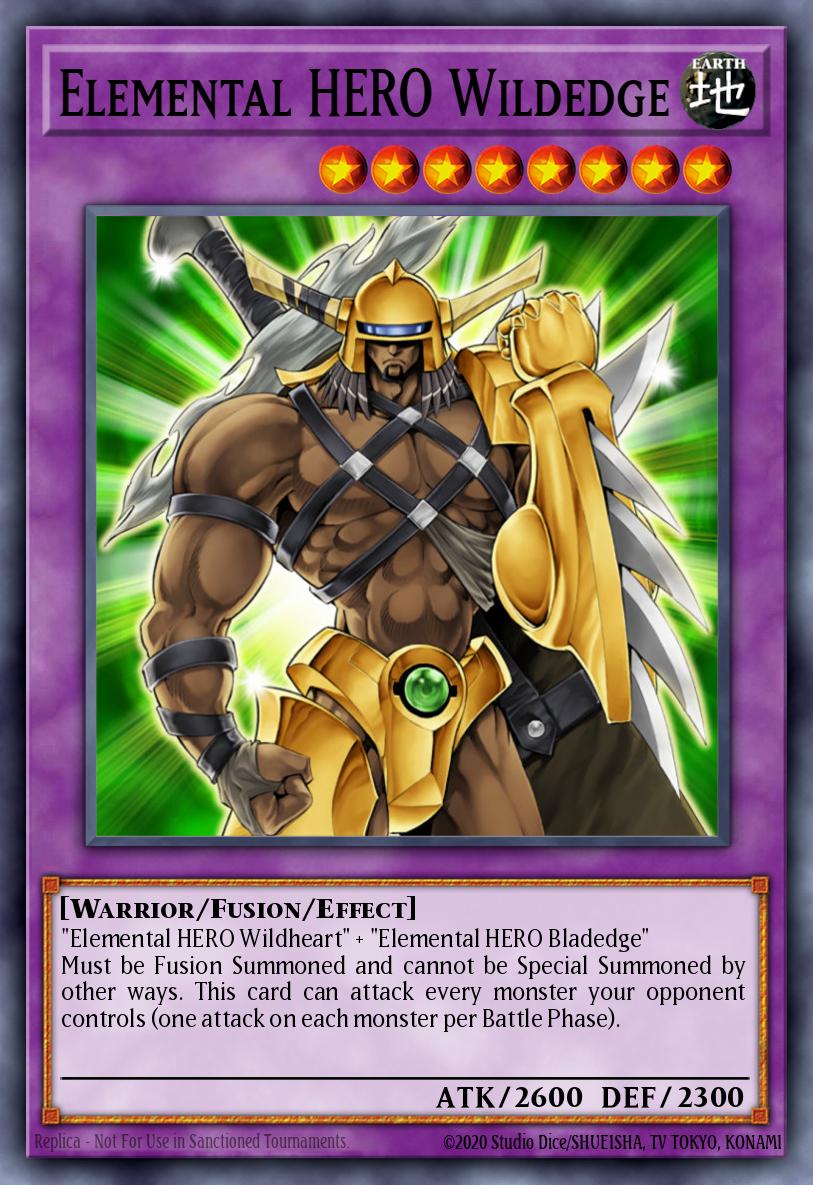 E・HERO ワイルドジャギーマン EEN-035 レリーフ(Elemental HERO Wildedge)