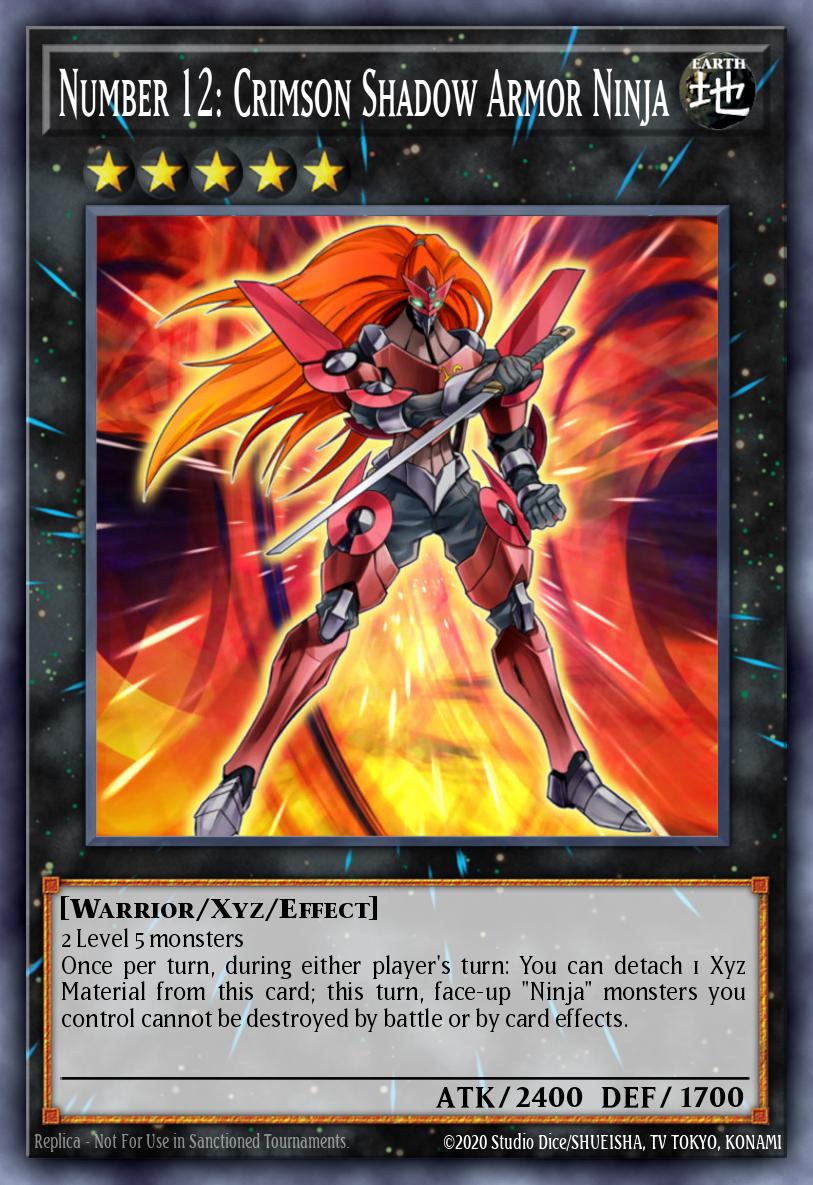 No.12 機甲忍者クリムゾン・シャドー ORCS-042 レリーフ(Number 12 Crimson Shadow Armor Ninja)