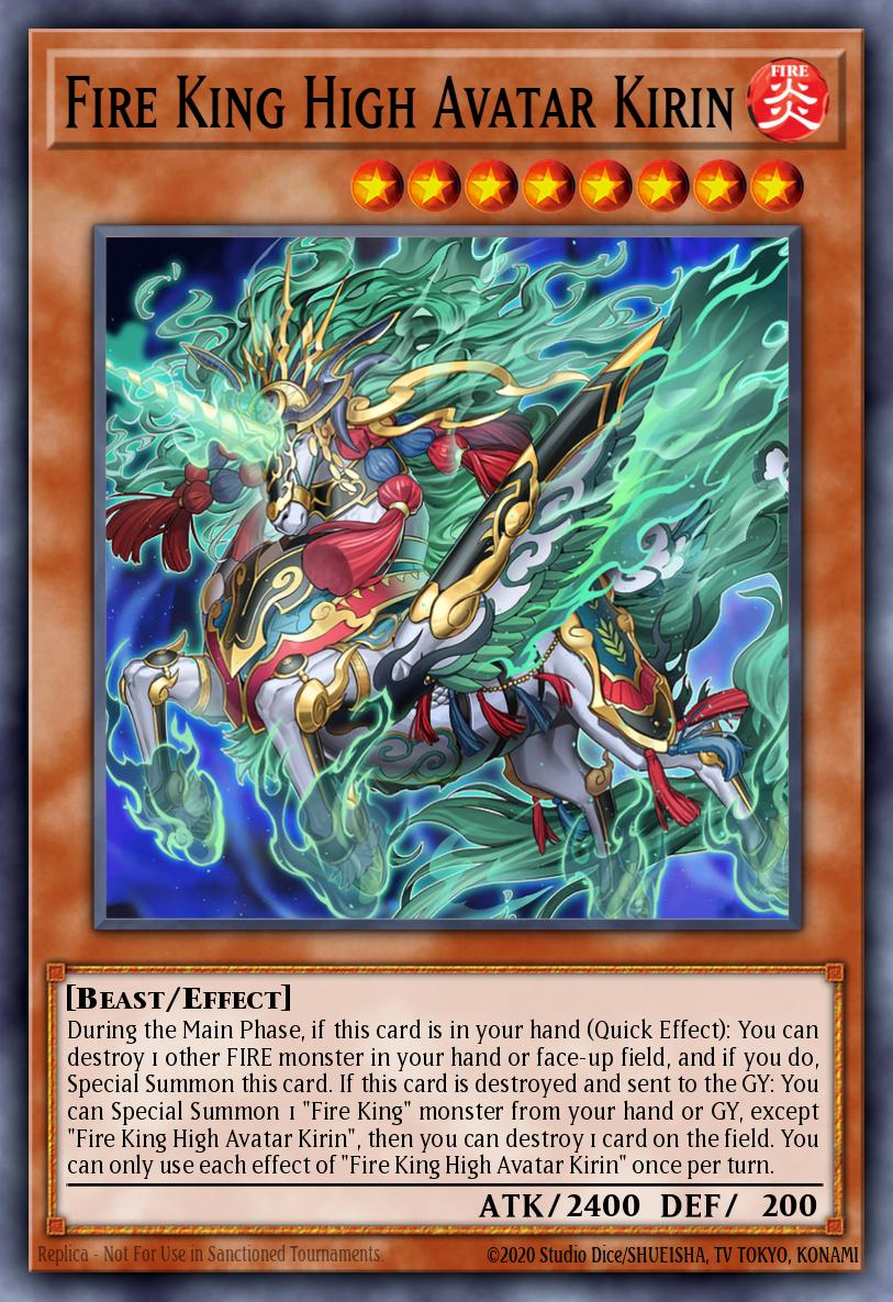 Fire King High Avatar Kirin RA05-032 レリーフ