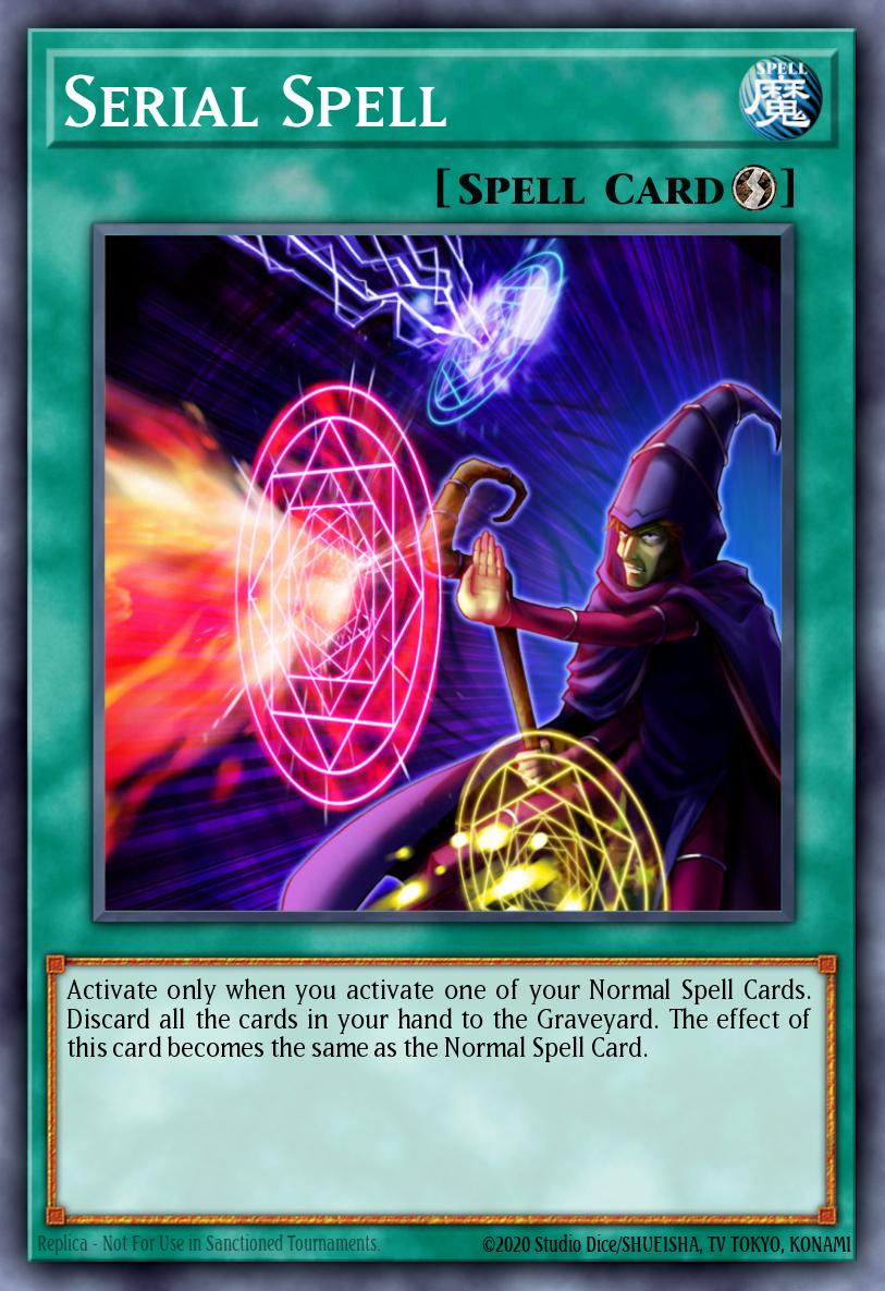 連続魔法 RDS-037 レリーフ(Serial Spell)