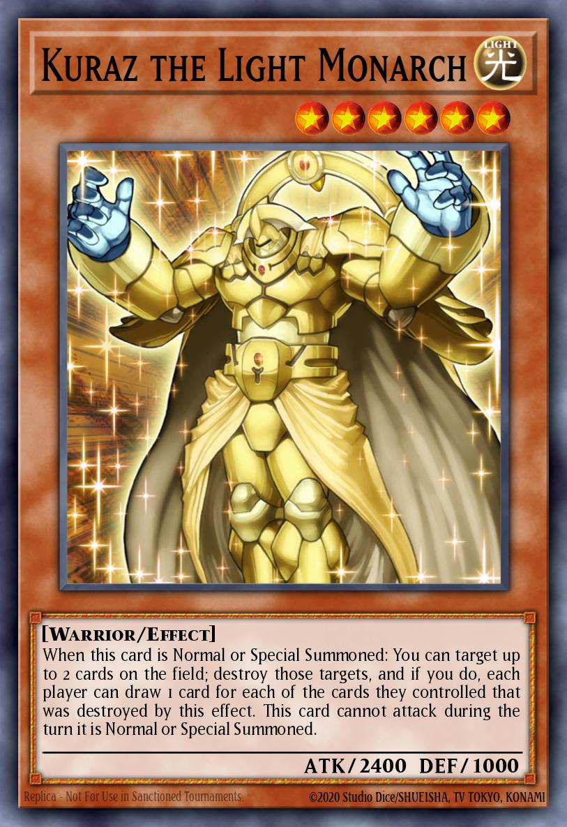 Kuraz the Light Monarch OP02-002 レリーフ
