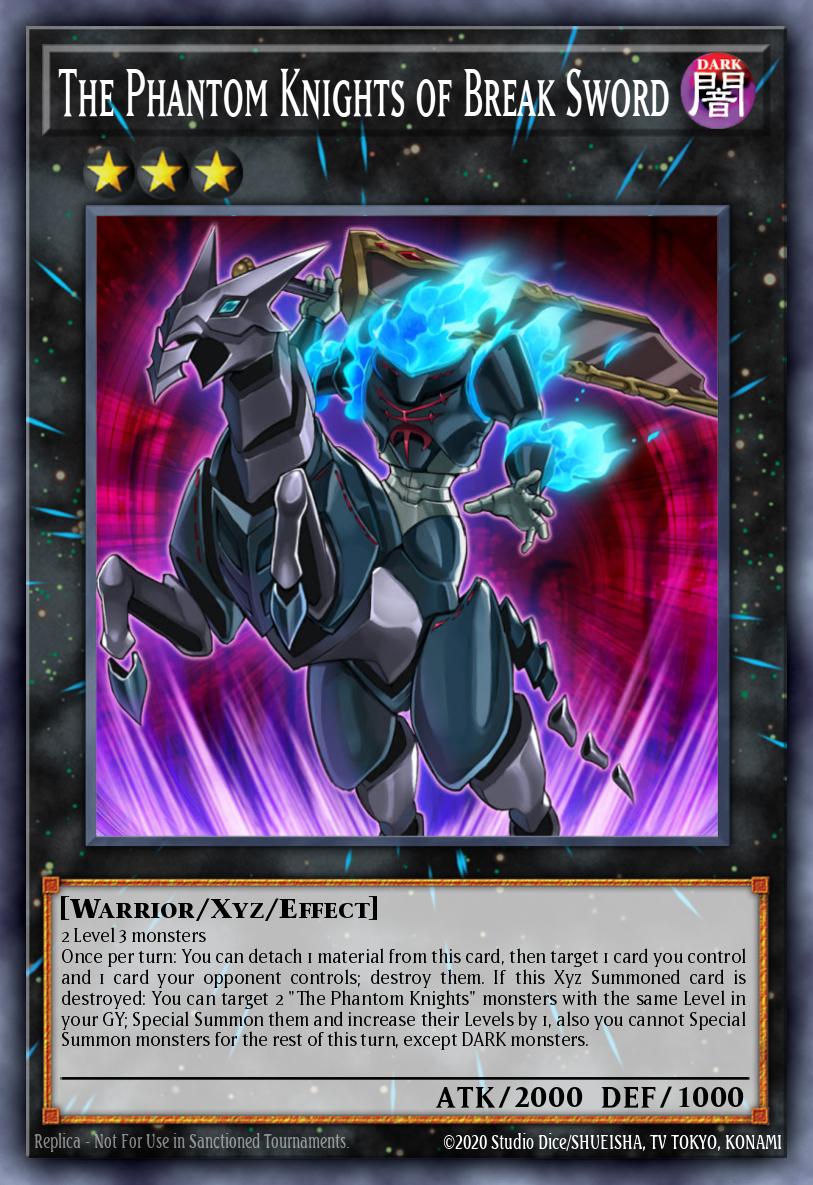 The Phantom Knights of Break Sword RA02-035 レリーフ