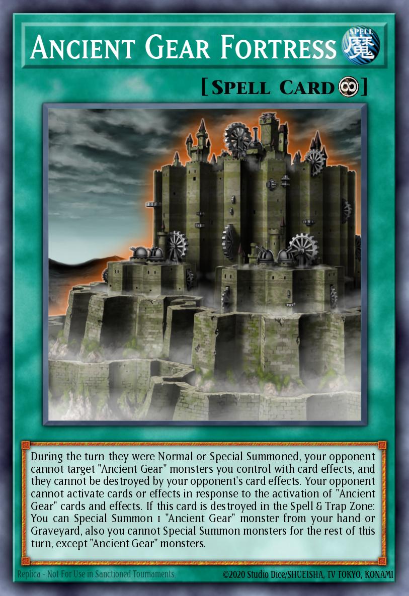 Ancient Gear Fortress RA03-062 レリーフ