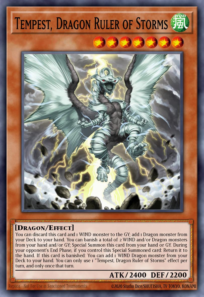 Tempest Dragon Ruler of Storms RA03-011 レリーフ