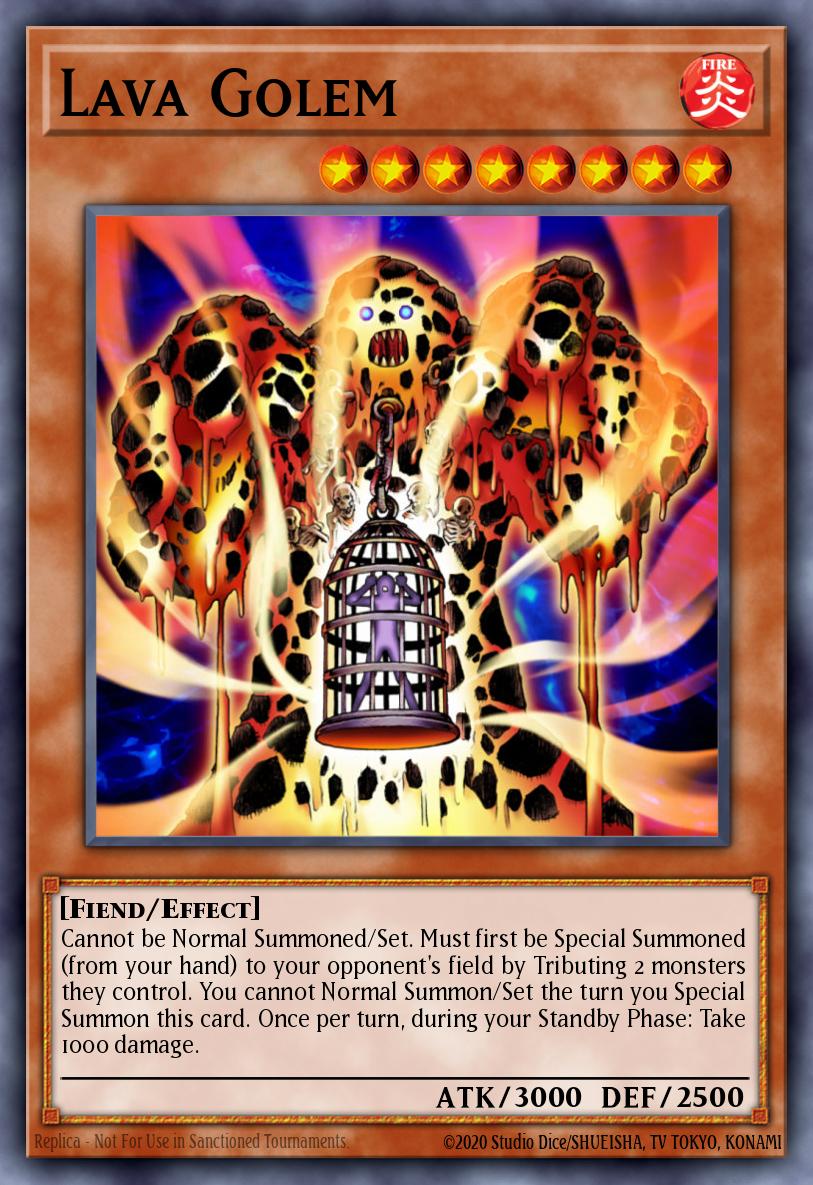 Lava Golem RA01-001 レリーフ