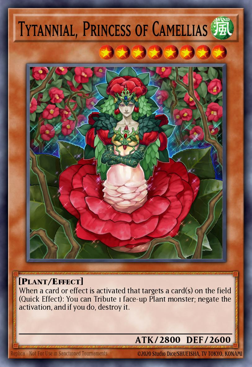 椿姫ティタニアル CSOC-029 レリーフ（Tytannial Princess of Camellias）