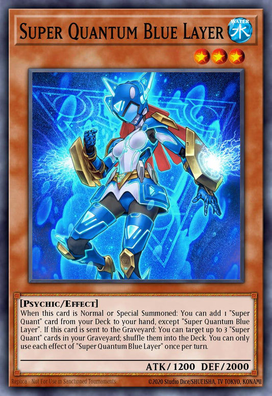 Super Quantum Blue Layer RA05-009 レリーフ