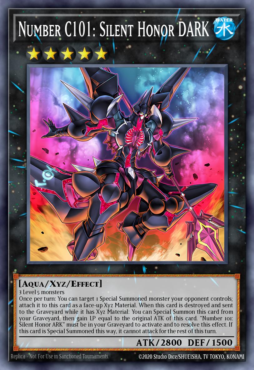 CNo.101 S・H・Dark Knight LVAL-046 レリーフ（Number C101 Silent Honor DARK）