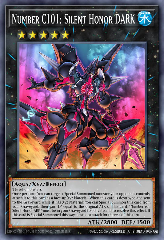 CNo.101 S・H・Dark Knight LVAL-046 レリーフ（Number C101 Silent Honor DARK）