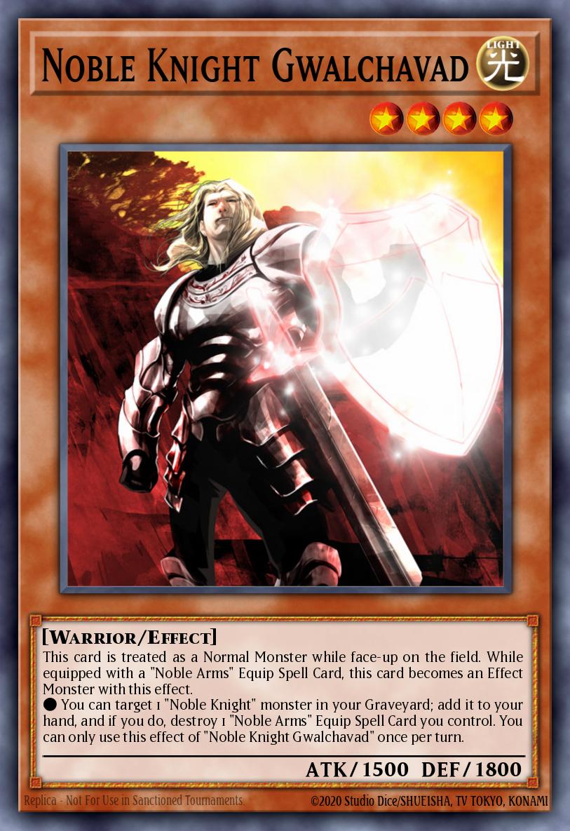 Noble Knight Gwalchavad LTGY-081 レリーフ