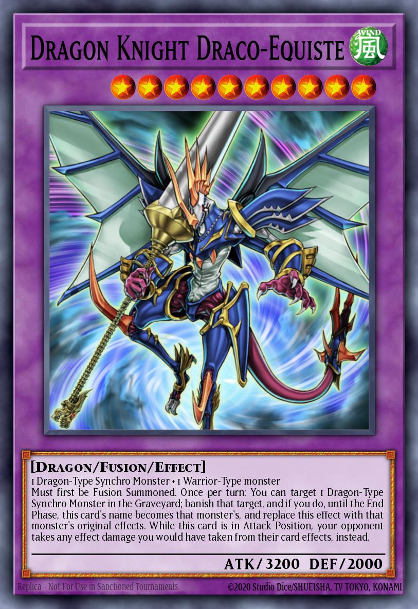 波動竜騎士 ドラゴエクィテス DREV-038 レリーフ（Dragon Knight Draco Equiste）
