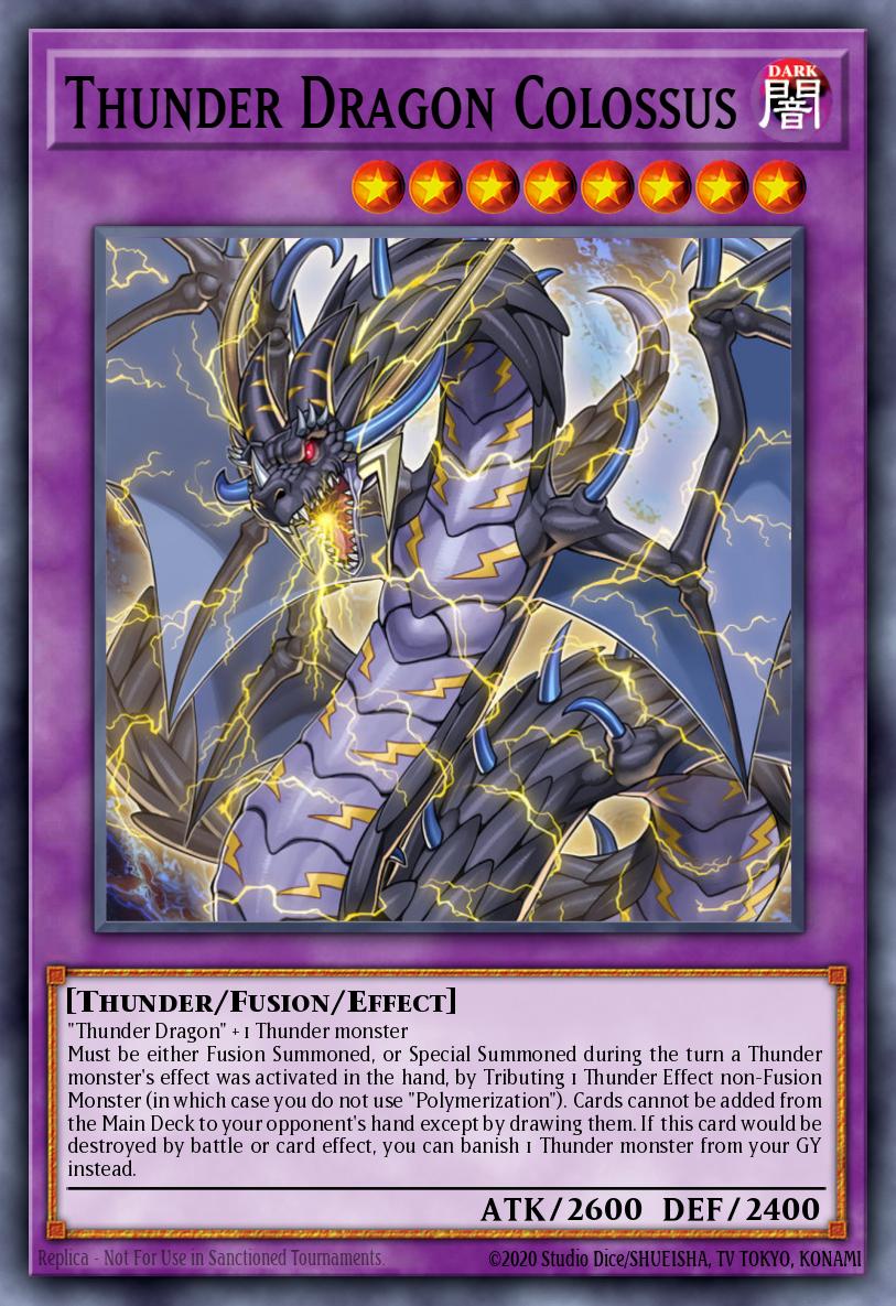Thunder Dragon Colossus RA03-036 レリーフ