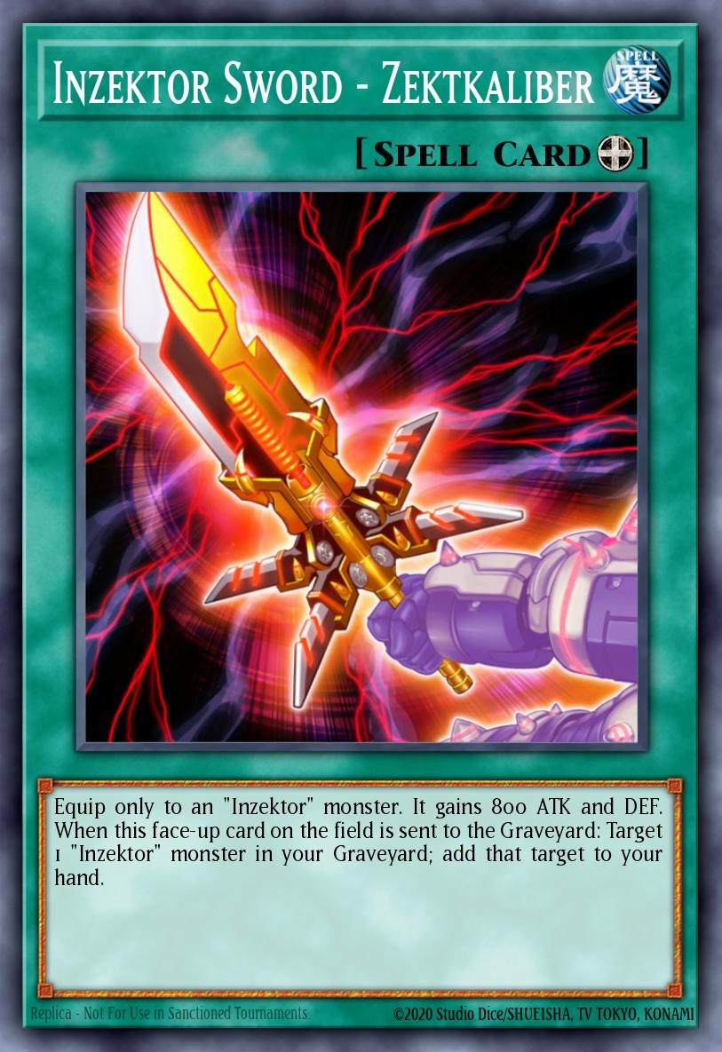 甲虫装機の魔剣 ゼクトキャリバー ORCS-054 レリーフ（Inzektor Sword Zektkaliber）