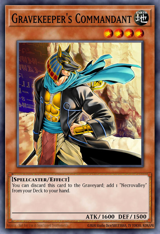 墓守の司令官 FOTB-015 レリーフ（Gravekeeper s Commandant）