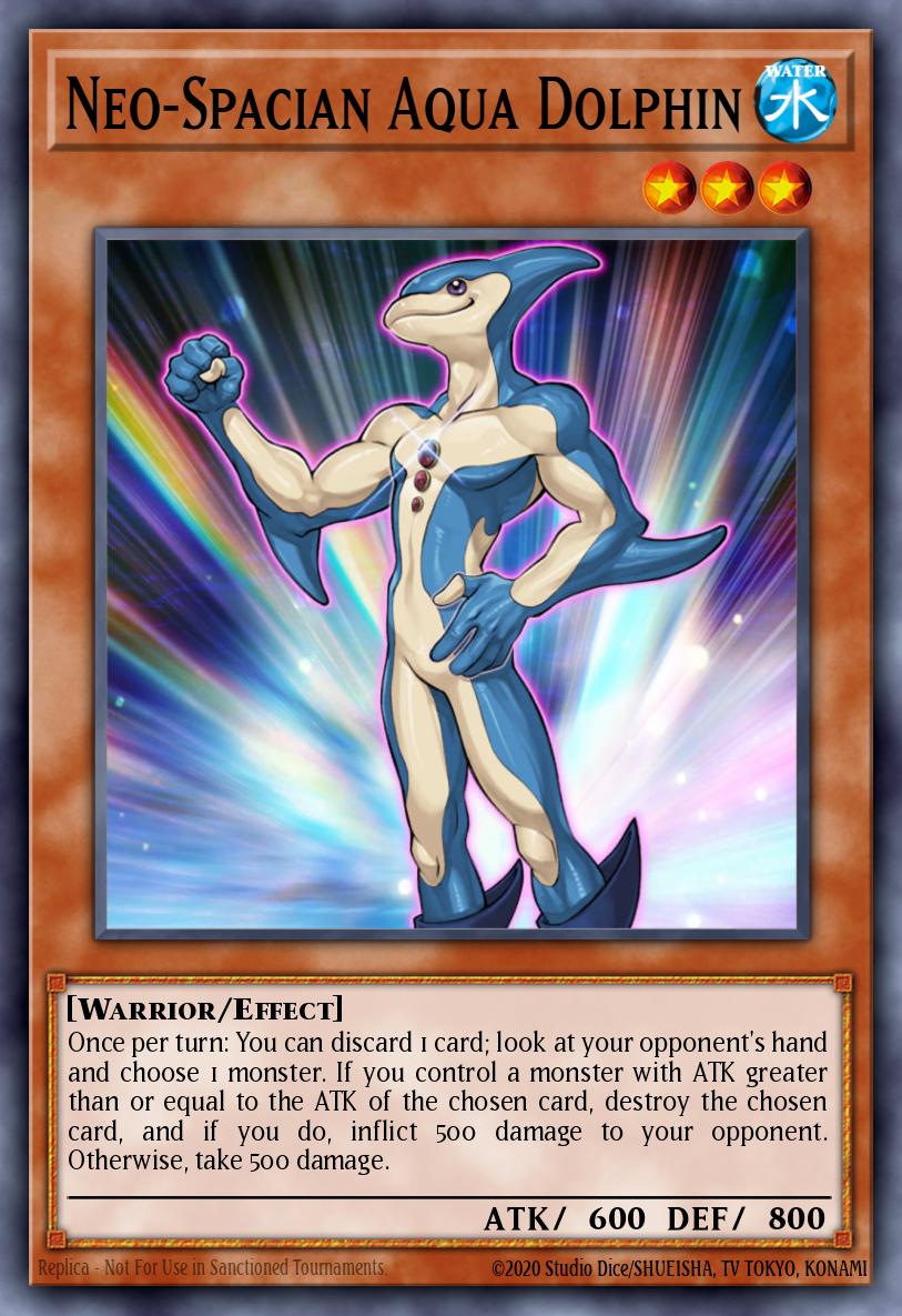 N・アクア・ドルフィン POTD-003 レリーフ（Neo Spacian Aqua Dolphin）