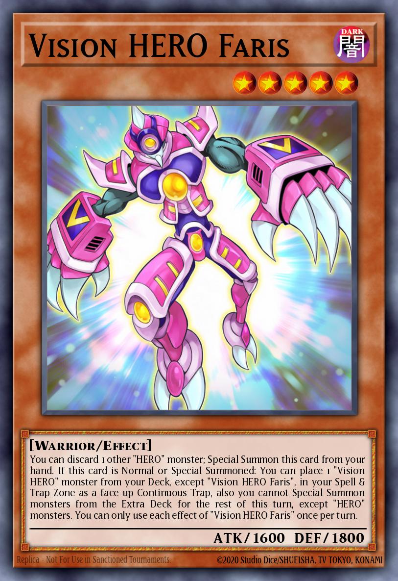 Vision HERO Faris RA01-004 レリーフ