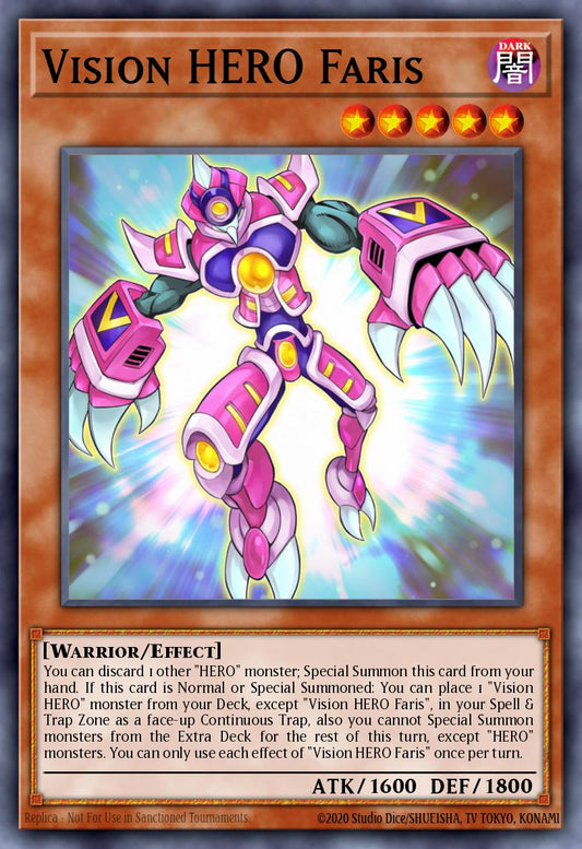 Vision HERO Faris RA01-004 レリーフ