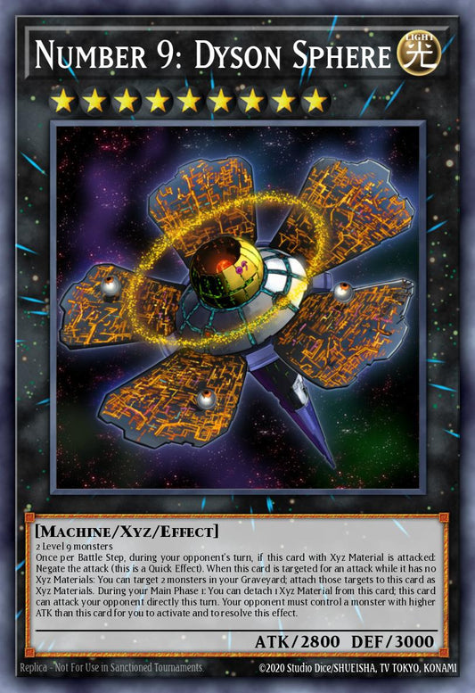 No.9 天蓋星ダイソン・スフィア ABYR-044 レリーフ（Number 9 Dyson Sphere）