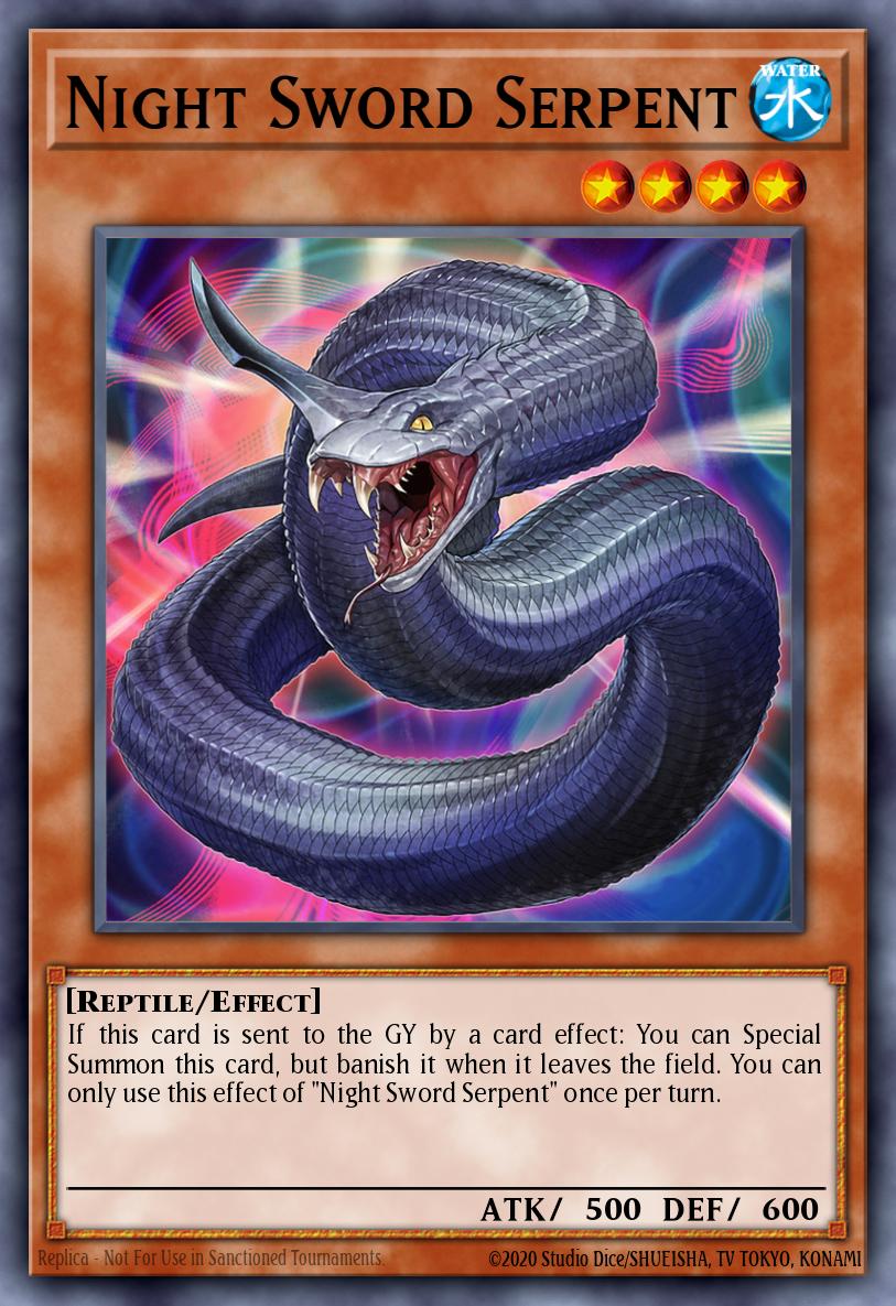 Night Sword Serpent RA05-020 レリーフ