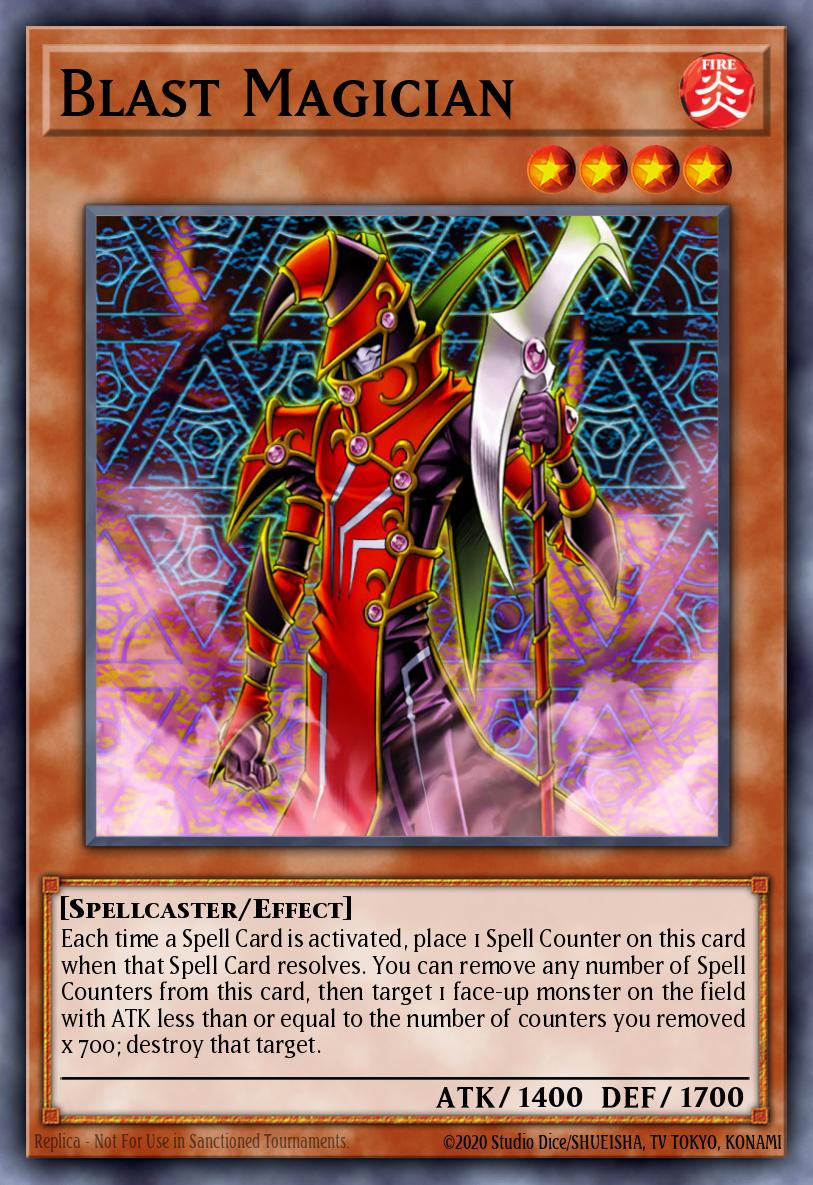 ブラッド・マジシャン-煉獄の魔術師- FET-020 レリーフ（Blast Magician）
