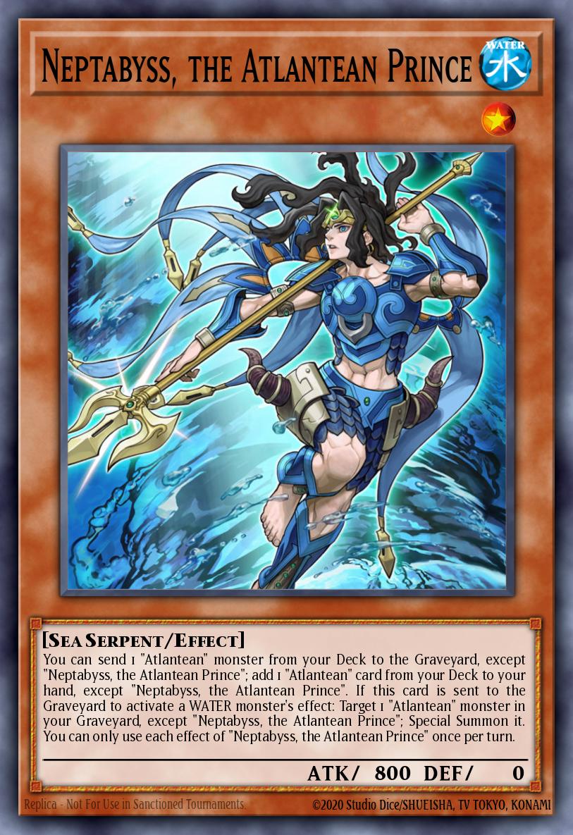 Neptabyss the Atlantean Prince RA03-013 レリーフ