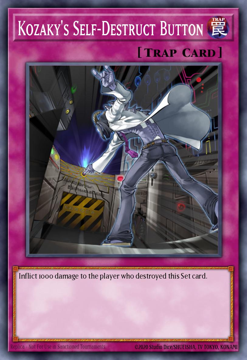 コザッキーの自爆装置 TLM-052 レリーフ（Kozaky s Self Destruct Button）