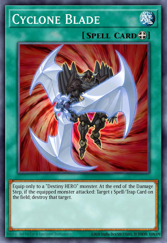 旋風剣 POTD-043 レリーフ（Cyclone Blade）