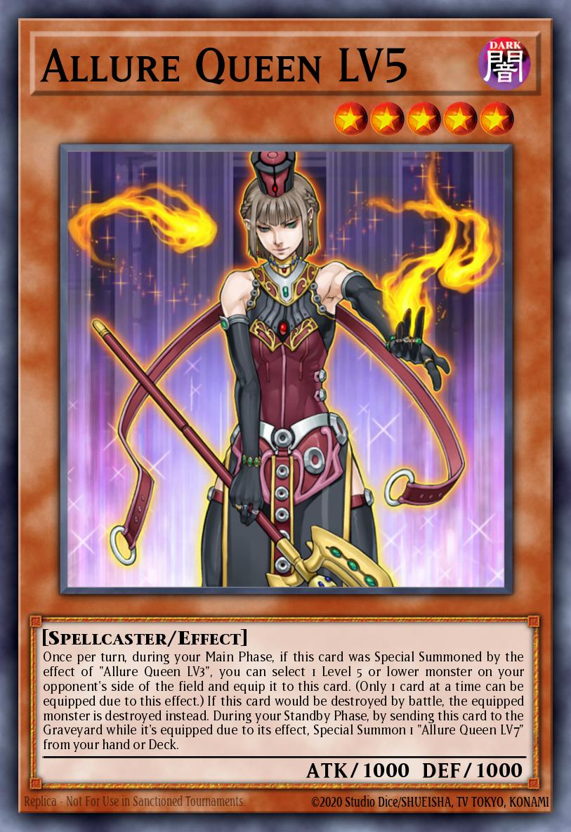 魅惑の女王 LV5 CDIP-007 レリーフ（Allure Queen LV5）