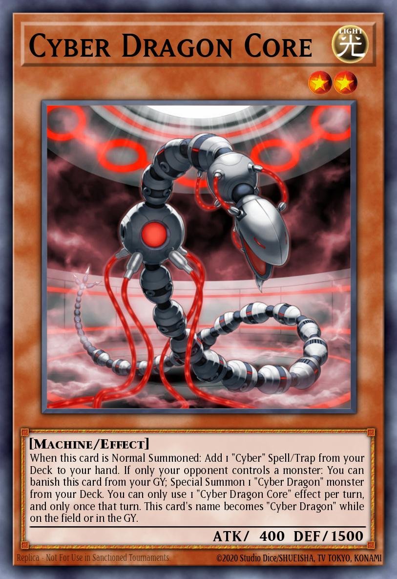 Cyber Dragon Core RA04-013 レリーフ