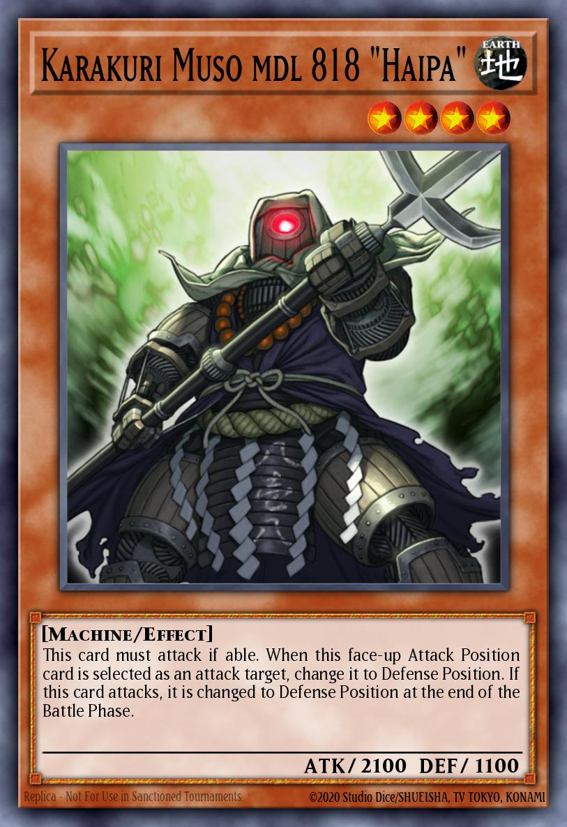 Karakuri Muso mdl 818 Haipa STOR-083 レリーフ