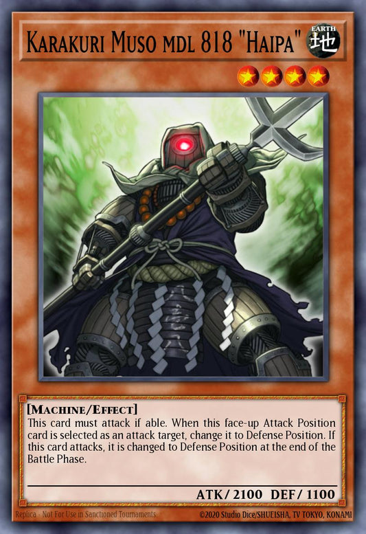 Karakuri Muso mdl 818 Haipa STOR-083 レリーフ