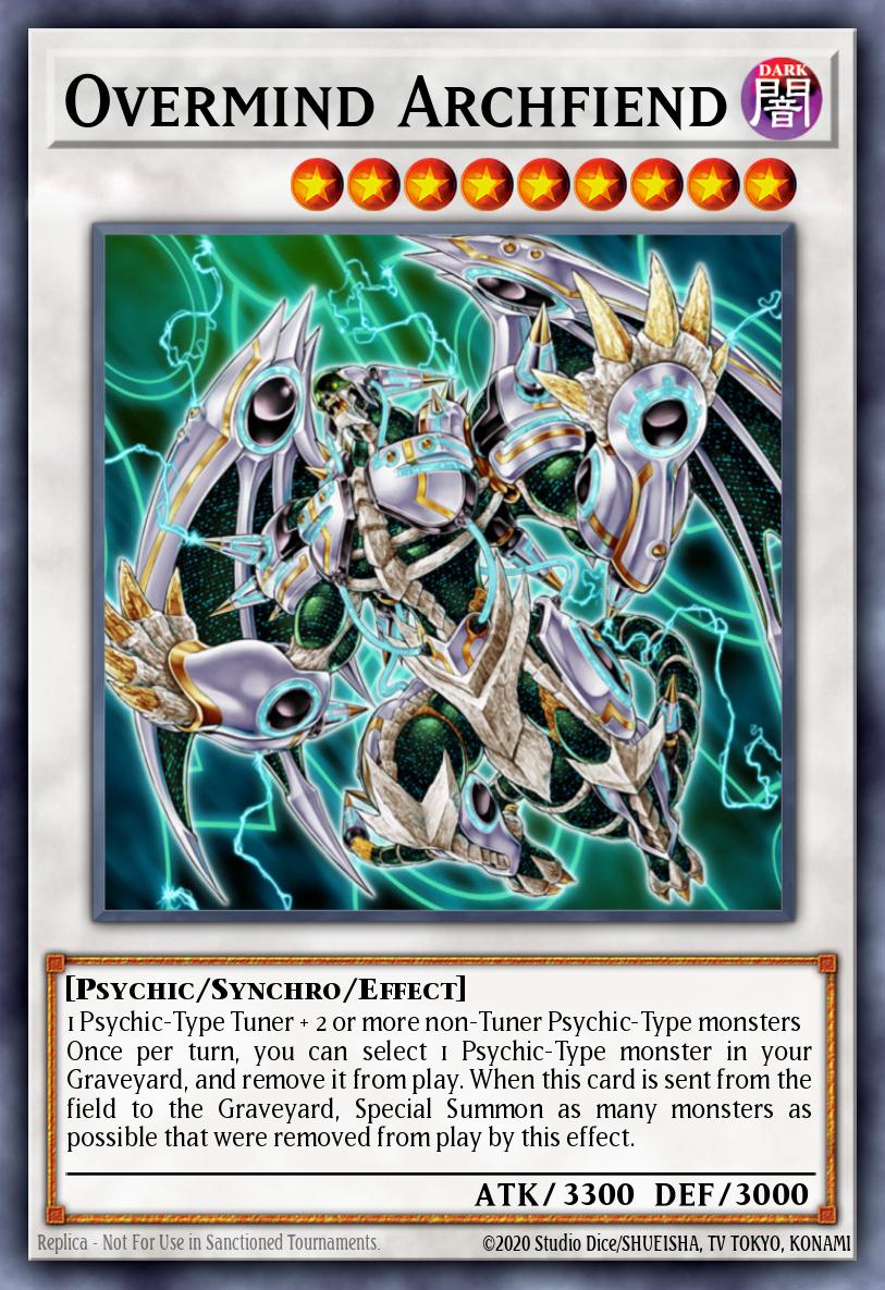 メンタルオーバー・デーモン EXVC-044 レリーフ（Overmind Archfiend）