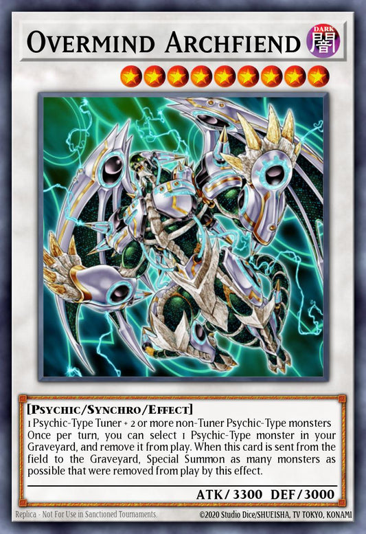 メンタルオーバー・デーモン EXVC-044 レリーフ（Overmind Archfiend）