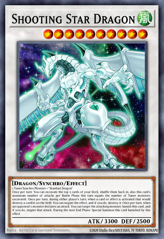シューティング・スター・ドラゴン STBL-040 レリーフ（Shooting Star Dragon）