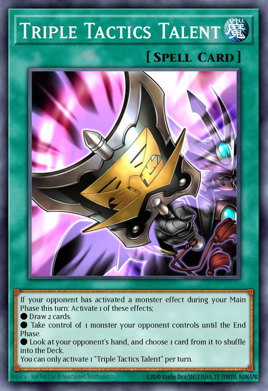 Triple Tactics Talent RA01-063 レリーフ