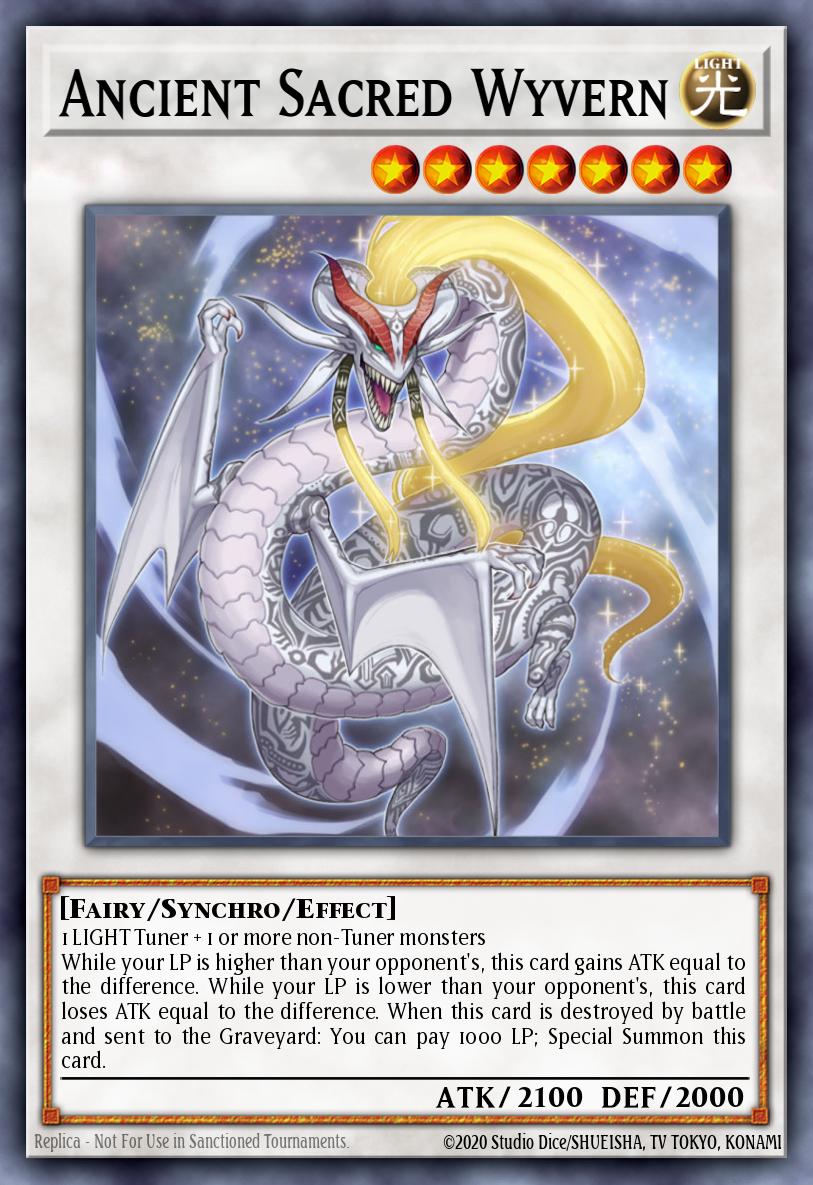 エンシェント・ホーリー・ワイバーン ANPR-043 レリーフ（Ancient Sacred Wyvern）