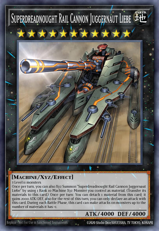 Superdreadnought Rail Cannon Juggernaut Liebe RA03-041 レリーフ