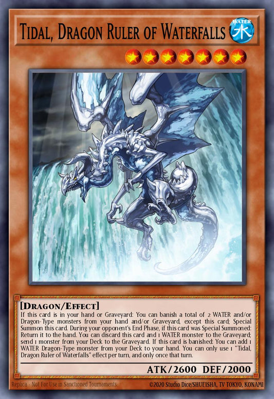 Tidal Dragon Ruler of Waterfalls RA03-009 レリーフ