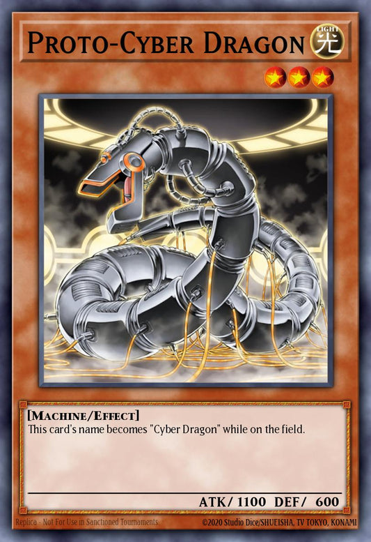 プロト・サイバー・ドラゴン SOI-010 レリーフ（Proto Cyber Dragon）