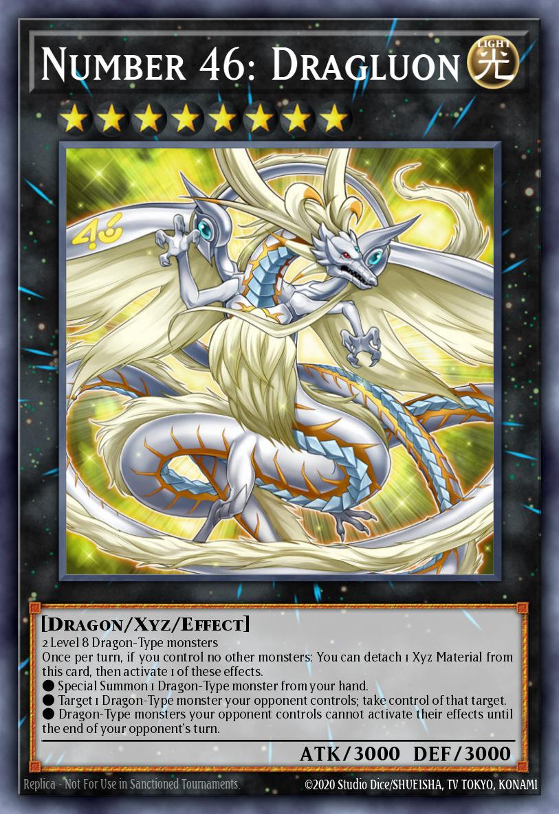 No.46 神影龍ドラッグルーオン SHSP-050 レリーフ（Number 46 Dragluon）