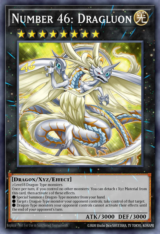 No.46 神影龍ドラッグルーオン SHSP-050 レリーフ（Number 46 Dragluon）
