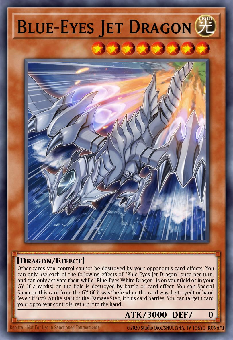 Blue Eyes Jet Dragon RA02-017 レリーフ