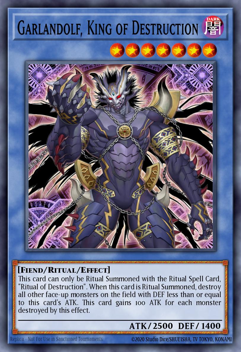 破滅の魔王ガーランドルフ ABPF-039 レリーフ（Garlandolf King of Destruction）