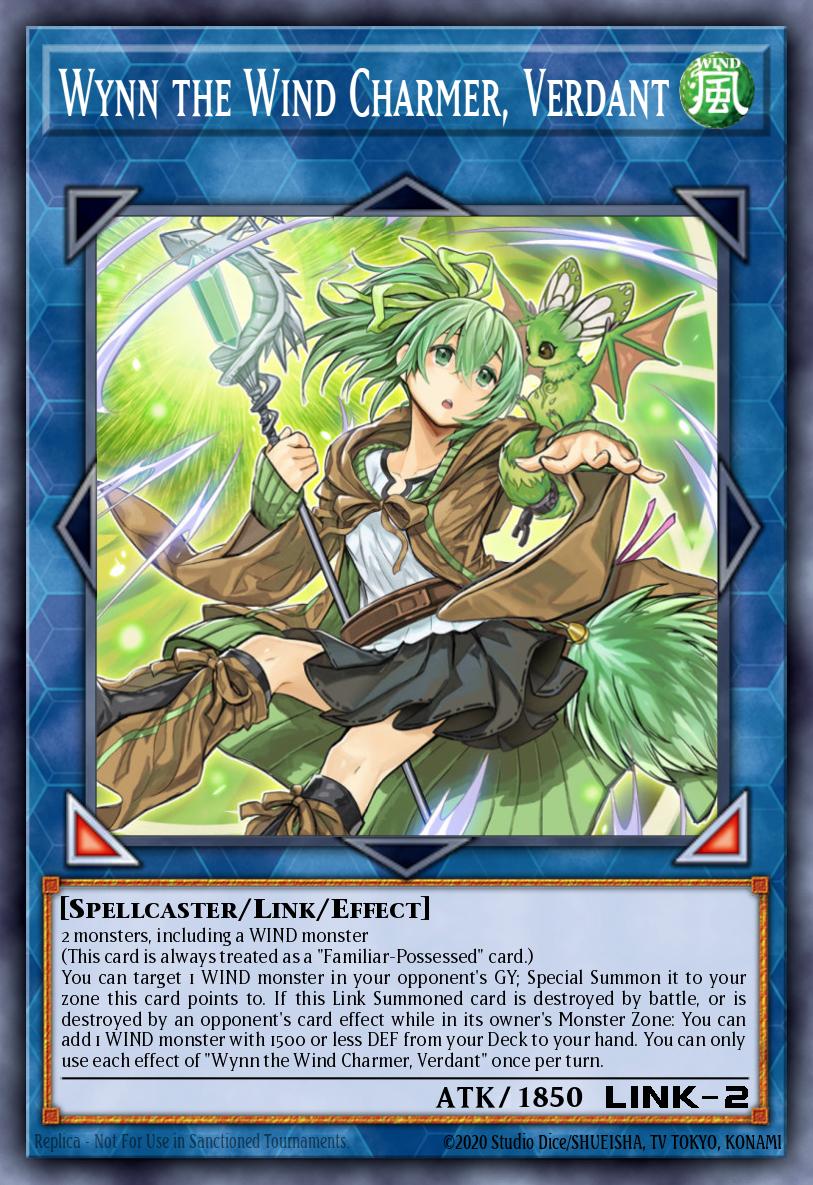 Wynn the Wind Charmer Verdant RA03-045 レリーフ