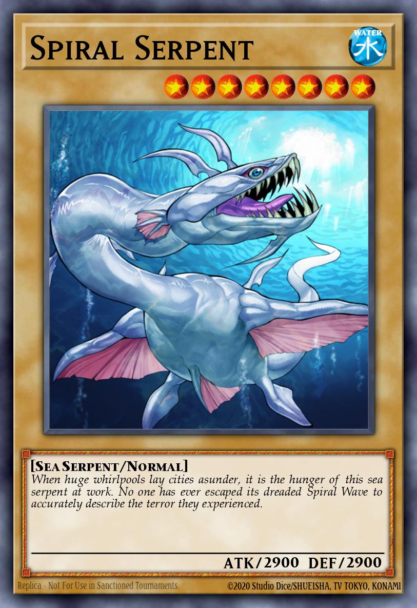 スパイラルドラゴン STON-003 レリーフ（Spiral Serpent）