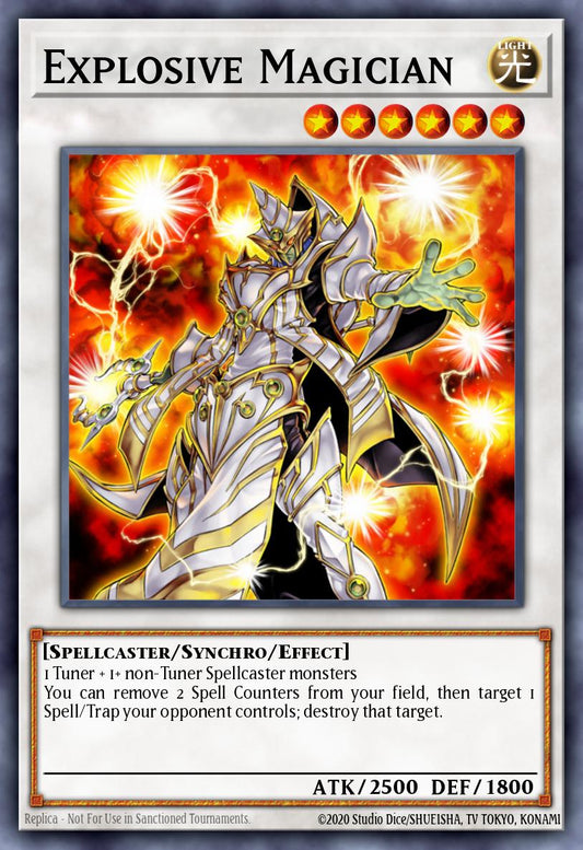 エクスプローシブ・マジシャン SOVR-044 レリーフ（Explosive Magician）