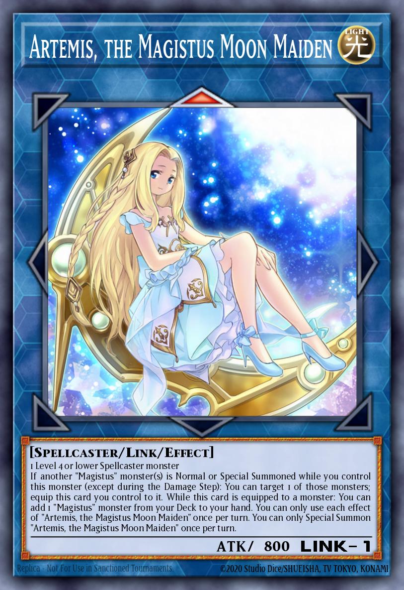 Artemis the Magistus Moon Maiden RA01-049 レリーフ