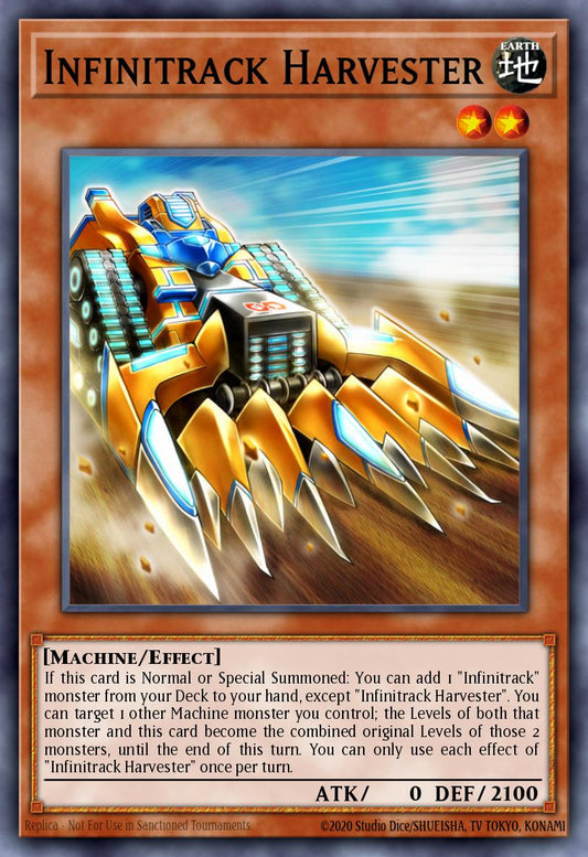 Infinitrack Harvester RA05-014 レリーフ