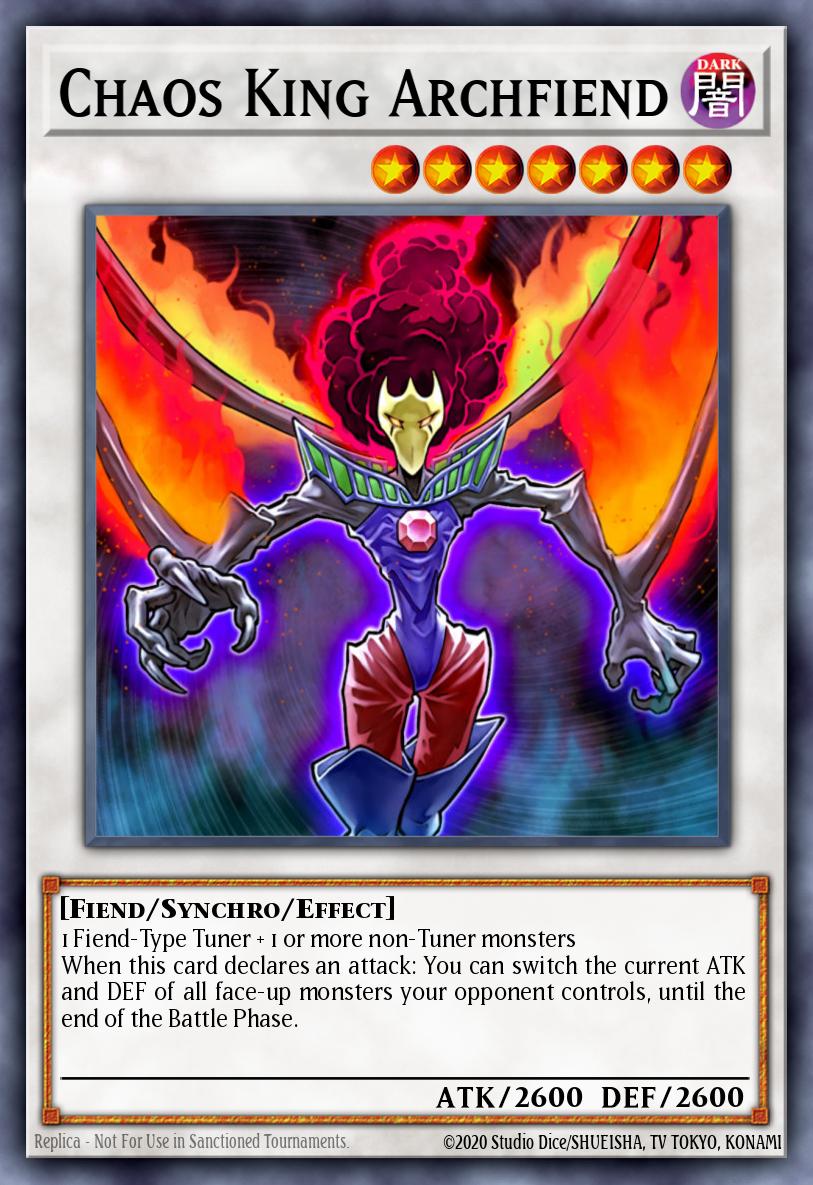 デーモン・カオス・キング TSHD-041 レリーフ（Chaos King Archfiend）