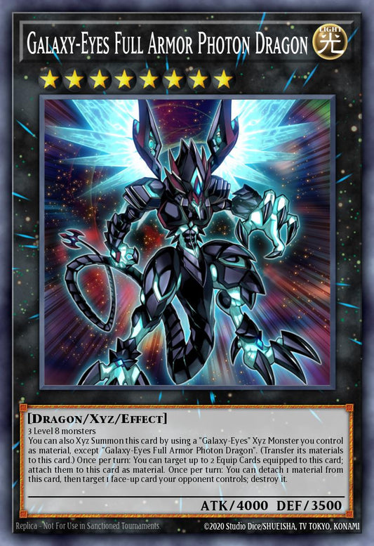 Galaxy Eyes Full Armor Photon Dragon RA01-037 レリーフ